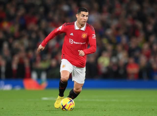 Cristiano Ronaldo could be on his way out of Manchester United. Credit: Getty.