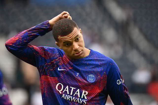 <p>Manchester United were linked with a move for Kylian Mbappe. Credit: Getty.</p>