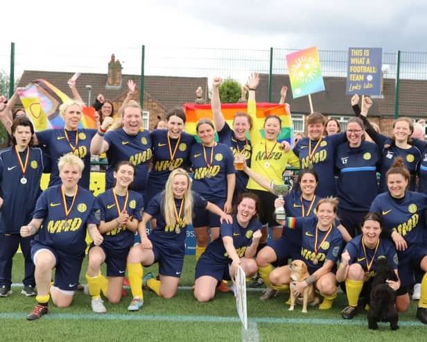 The Manchester Laces provide women and non-binary people of all ages and abilities with the chance to play football