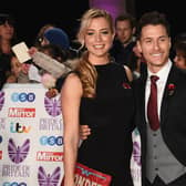 Gemma Atkinson and Gorka Marquez attend the Pride of Britain Awards 2018 at The Grosvenor House Hotel on October 29, 2018 in London, England.  (Photo by Jeff Spicer/Getty Images)