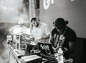 Callan on the DJ decks