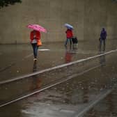 Heavy rain is set to hit Manchester today. 