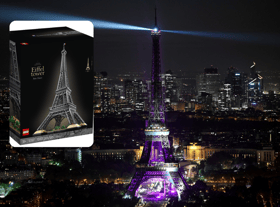 The new 10307 Eiffel Tower by LEGO has become their biggest set to date