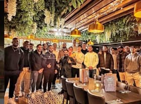 The French rugby league World Cup squad recently dined at Beefalo (Credit: Beefalomeathouse/Instagram)