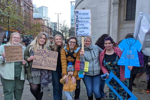 The 2021 March with Midwives in Manchester