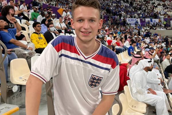 YouTube star Thogden, who has set himself the challenge of getting to every match at the World Cup