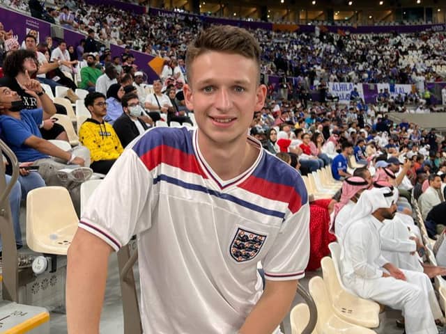 YouTube star Thogden, who has set himself the challenge of getting to every match at the World Cup