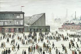 LS Lowry’s iconic painting Going to the Match Credit: the Lowry