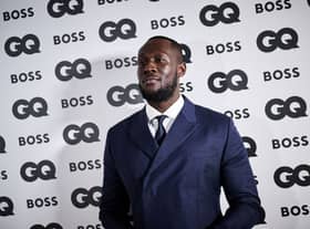 Stormzy and Maya Jama were spotted together at the GQ Men of the Year awards.