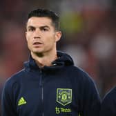 Cristiano Ronaldo during his time at Man Utd. 