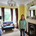 Lyndsey Kavanagh in her retrofitted house in Swinton. Credit: Your Home Better