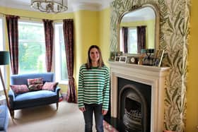 Lyndsey Kavanagh in her retrofitted house in Swinton. Credit: Your Home Better