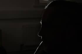 A domestic abuse victim. Image courtesy of Wigan Council