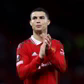 Former Man Utd player Cristiano Ronaldo. 