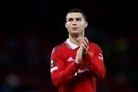 Former Man Utd player Cristiano Ronaldo. 