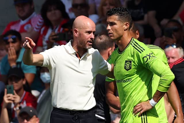 Ronaldo admitted he had no respect for United boss Ten Hag in an interview with Piers Morgan.