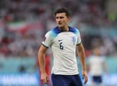 Harry Maguire is reportedly in line to start against USA. Credit: Getty.
