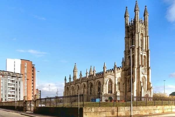 This unusual property in Manchester, built in a converted church, is up for sale on Zoopla.