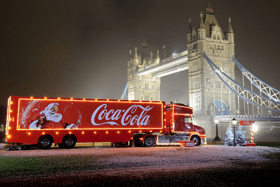 The Coca-Cola Truck is coming to Manchester on December 2. 