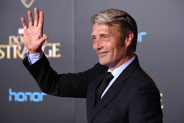 Mads Mikkelsen (Rogue One, Doctor Strange, Hannibal) will be at the For the Love of Sci-fi convention on Manchester this weekend. Credit: Frazer Harrison/Getty Images