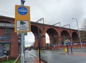 The Heaton Lane bus gate in Stockport. Photo: Stockport Council