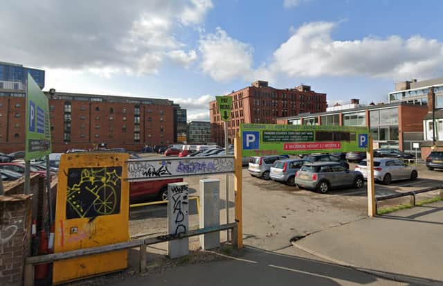 Port Street car parks in the Northern Quarter, Manchester city centre. Credit: Google Street View