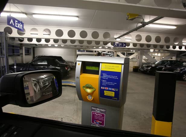 <p>Inside Spinningfields NCP car park in Manchester city centre. Credit:  Christopher Furlong/Getty Images</p>