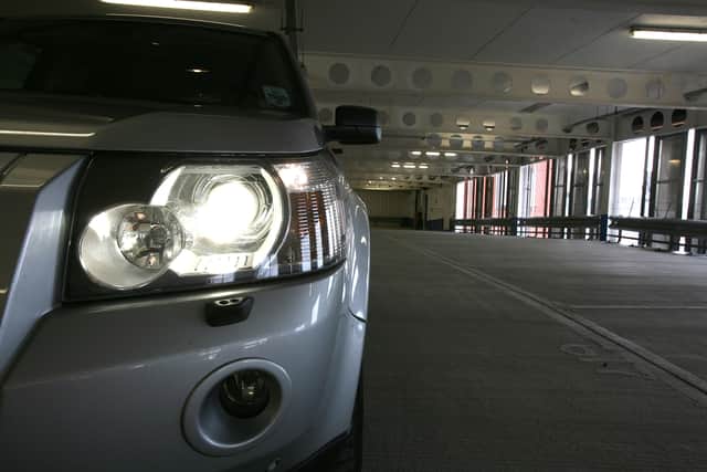 Inside Spinningfields NCP car park in Manchester city centre. Credit: Christopher Furlong/Getty Images