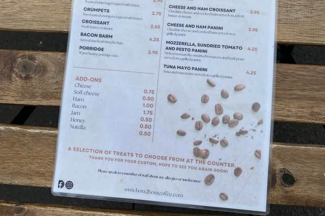 Boxx2Boxx offers an array of breakfast and lunch options on its menu.