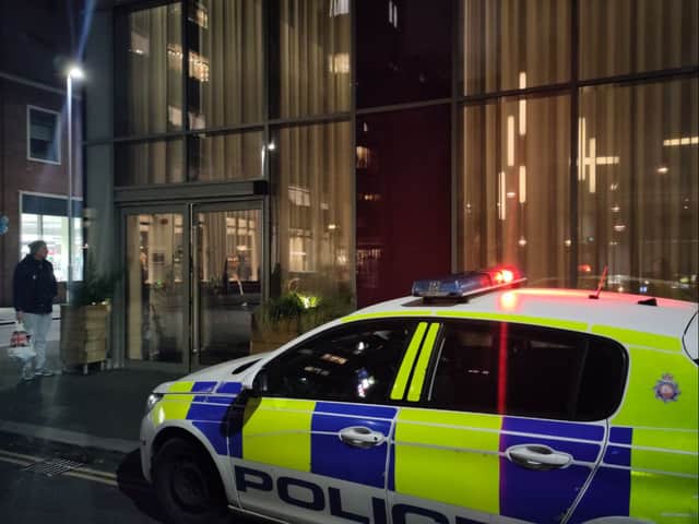 Police at Mana. Photo: Animal Rebellion