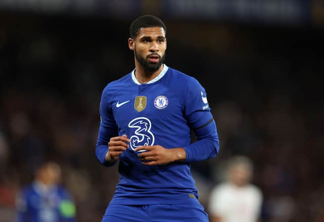 Ruben Loftus-Cheek of Chelsea during the UEFA Champions League group E match between Chelsea FC and AC Milan at Stamford Bridge on October 05, 2022 in London, England. (Photo by Catherine Ivill/Getty Images)