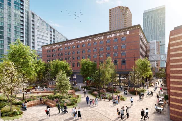 Plans for the redevelopment of the Great Northern site have been submitted to Manchester City Council. Photo: SimpsonHaugh