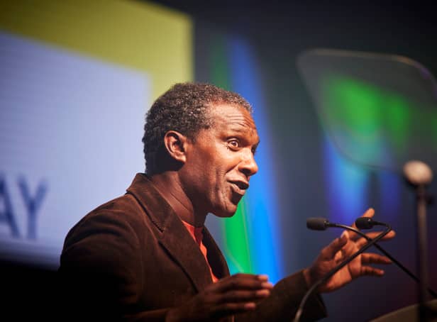 Lemn Sissay won a Special Recognition award. Photo: Mark Waugh Manchester Press Photography