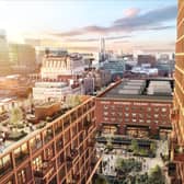 How part of the revamped Great Northern site could look. Photo: SimpsonHaugh