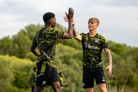 Brandon Williams has been training with Manchester United in Spain. Credit: Getty.