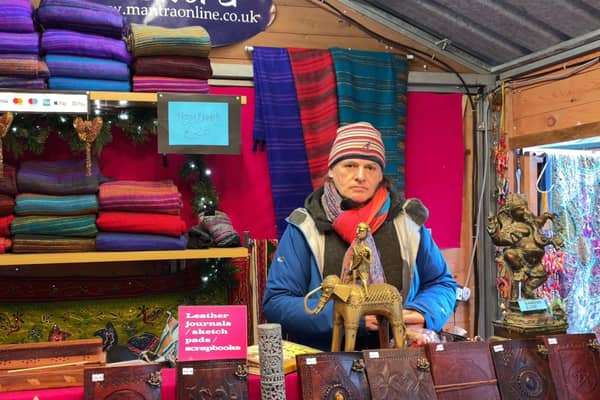 Paul Miller, who had been running his stall for 14 years at Manchester Christmas Markets