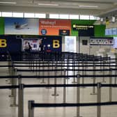 Manchester Airport. Photo: AFP via Getty Images