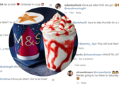 M&S have revealed a festive first: the Candy Cane Frappe