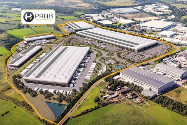 CGI of HPARK Heywood, Manchester. Credit: Russells.