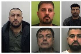 Five men have jailed for their role in a people smuggling ring in Manchester Credit: NCA