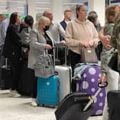 As the Border Force walks out on strike there will be additional queues at Manchester Airport.