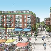 How Prestwich town centre could look Credit: Bury Council