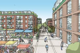 How Prestwich town centre could look Credit: Bury Council