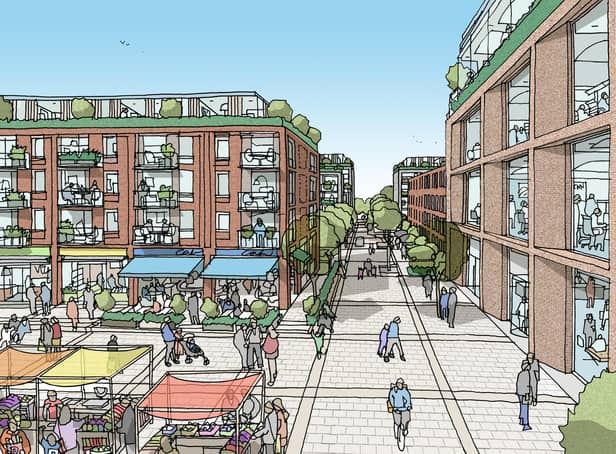 <p>How Prestwich town centre could look Credit: Bury Council</p>