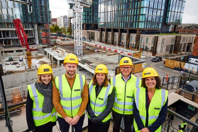 The site where Crown Street Primary School is taking shape. Photo: Mark Waugh Manchester Press Photography