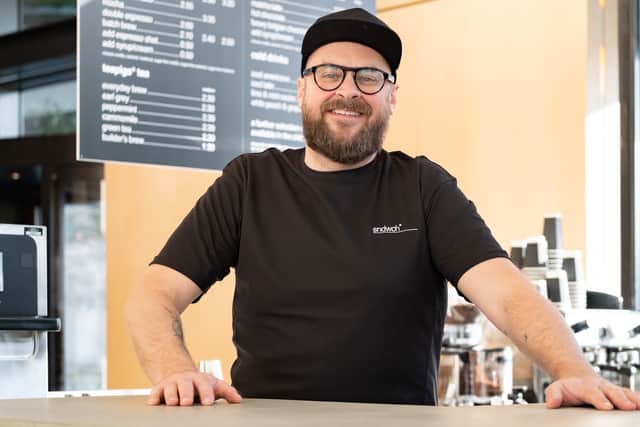 Alex now runs sndwch, which makes sandwiches available at locations in Manchester and Salford. Photo: Jonathan Pow