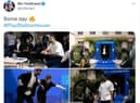 Rio Ferdinand tweets which were subject to the ASA complaint Credit: SWNS/ASA