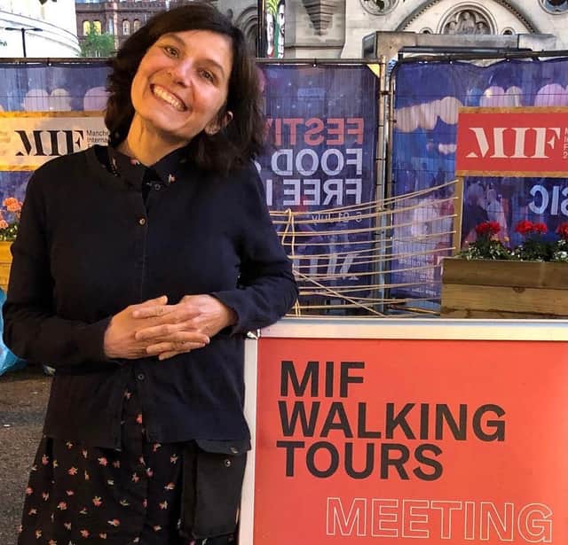Manchester tour guide Emma Fox. Credit: Emma Fox