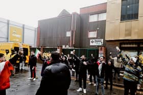 The protest in Manchester to oppose the actions of the Iranian government in response to demonstrations