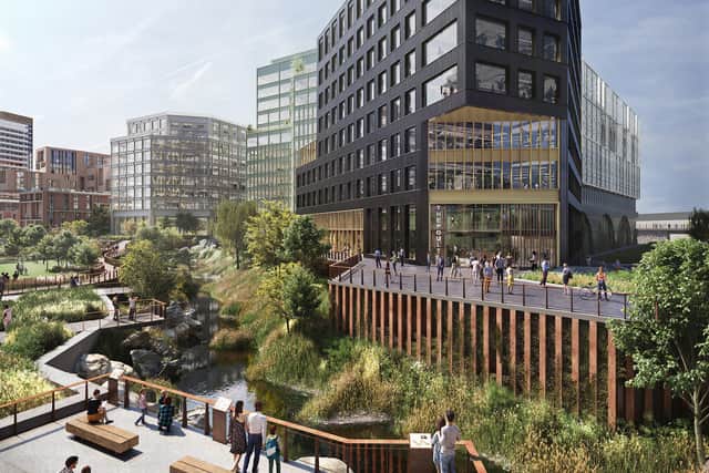 Mayfield Phase 1 offices in Manchester city centre. Credit: Mayfield Partnership